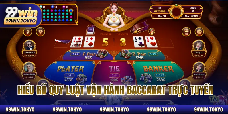 Hiểu rõ quy luật vận hành baccarat trực tuyến