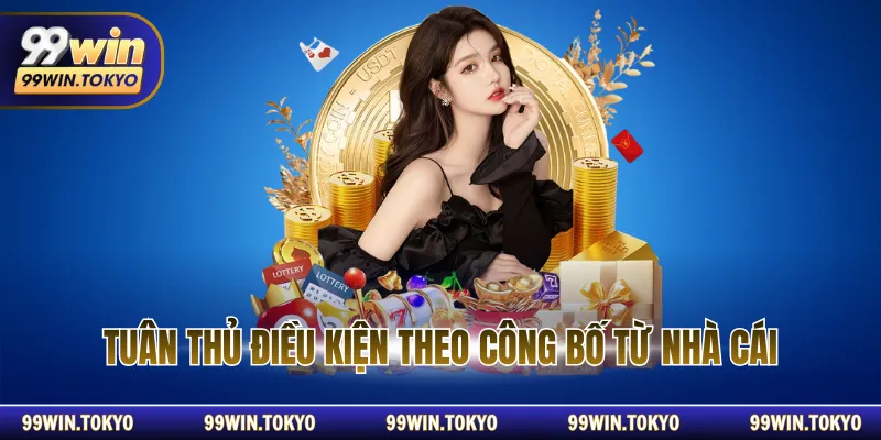 Tuân thủ điều kiện theo công bố từ nhà cái